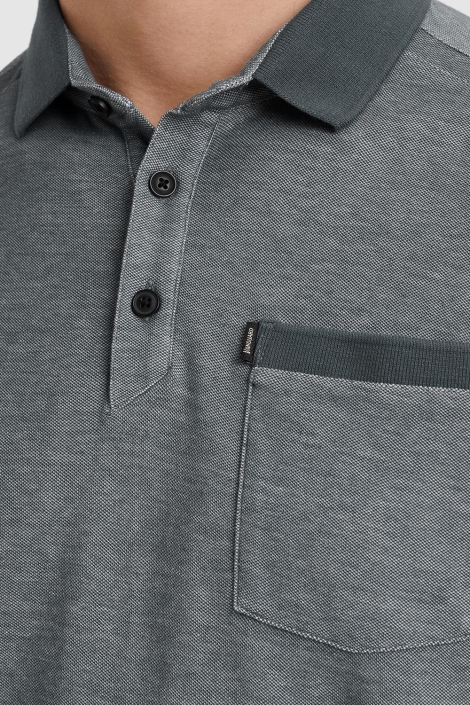 Vanguard short sleeve polo pique 2-tone hon